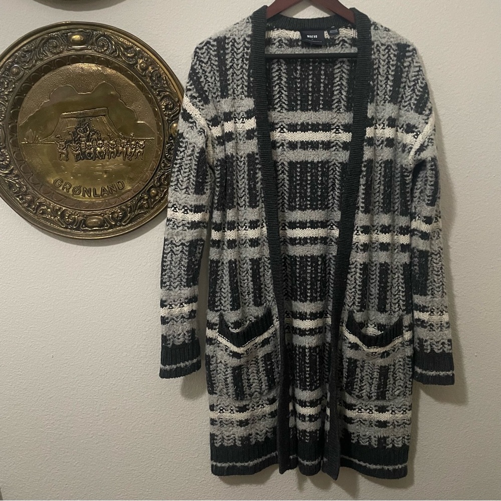 Maeve Wool Blend Long Cardigan